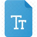 Tt Datei Wahr Symbol