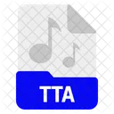 Tta File Format Icon