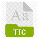 Ttc File Format Icon