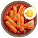 Tteok Bokki Pasta Egg Icon