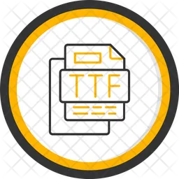 Ttf file  Icon