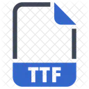 Ttf Document File Icon