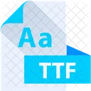 Ttf File Ttf File Format Icon
