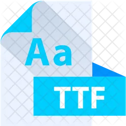 Ttf File  Icon