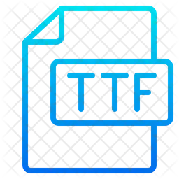 Ttf File  Icon