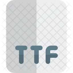 Ttf File  Icon