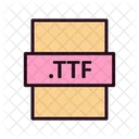 Ttf File Ttf File Format Icon