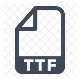 TTF File Format  Icon