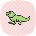 Tuatara Reptil Escamoso Ícone