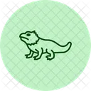 Tuatara Reptile Scaly Icon