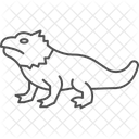 Tuatara Reptile Scaly Icon