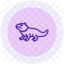 Tuatara Reptile Scaly Icon