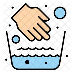 Tub Washing  Icon