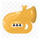 Tuba Brass Musical Instrument Icône