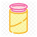 Tube Cap Packaging Icon