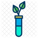 Test Tube Research Tube Genetic Research Icon