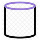 Tube Cylinder Shape Icon