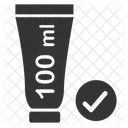 Tube Gel Liquide Icône