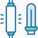 Electrical Waste Light Bulb Tube Light Icon