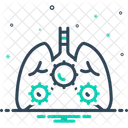 Tuberculosis Infection Contagious Icon