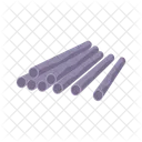 Vector Tuberia Pila Icono