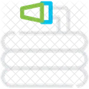 Tubería de agua  Icono