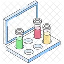 Test Laboratoire Rack Icône