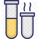 Vaso De Precipitados Tubo De Cultivo Cristaleria De Laboratorio Icono