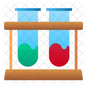 Tubo De Ensaio Laboratorio Farmacia Ícone