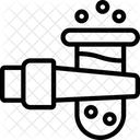 Tubo De Ensaio Laboratorio De Robotica Ciencia Ícone