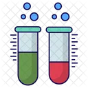 Tubo De Ensayo Laboratorio Ciencia Icono