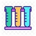 Biomateriales Prueba Tubo Icono
