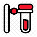 Tubo Sangre Muestra Icono
