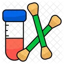 Tubo De Ensayo Tubo De Muestra Quimica Icono