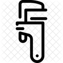 Tubo Llave Herramienta De Construccion Icono