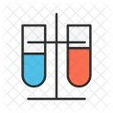 Tubos De Ensaio Frasco Ciencia Ícone