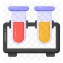 Tubos De Ensaio Aparelhos De Laboratorio Ferramentas De Laboratorio Ícone