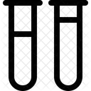 Tubos De Ensaio Quimica Analise Ícone