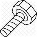 Tuerca Perno Metal Icono