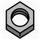 Hembra Interna Tuerca Icono