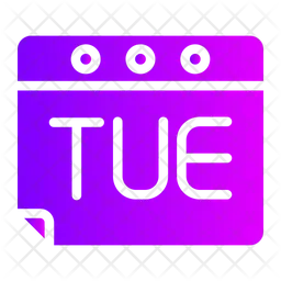 Tuesday  Icon