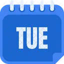 Tuesday Tue 7 Days Icon
