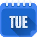 Tuesday Tue 7 Days Icon