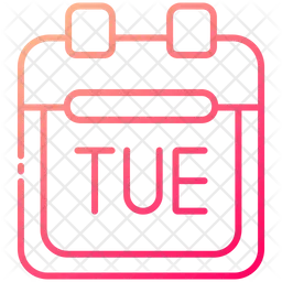 Tuesday Calendar  Icon