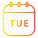 Tuesday Calendar Icon