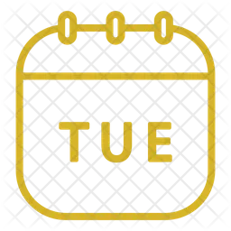 Tuesday calendar  Icon