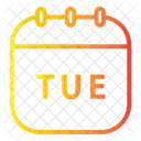 Tuesday calendar  Icon