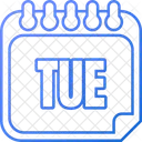 Tuesday Tue 7 Days Icon