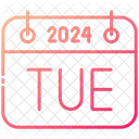 Tuesday  Icon