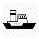 Tugboat Submarine Dive Icon
